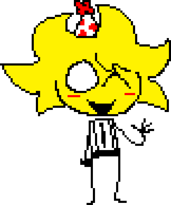 pixel mascot